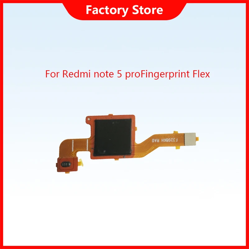 Качественный гибкий кабель для отпечатков пальцев AAA Redmi Note 5 датчика Pro датчик -