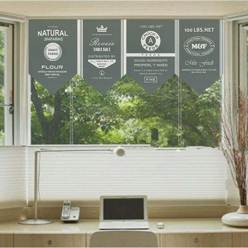 Dreampatar стильное кухонное украшение с английским алфавитом затеняющая Короткая