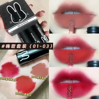 fashion matte lip gloss sample black design women cosmetic long lasting waterproof pumpkin sexy red black liquid lipstick ac454