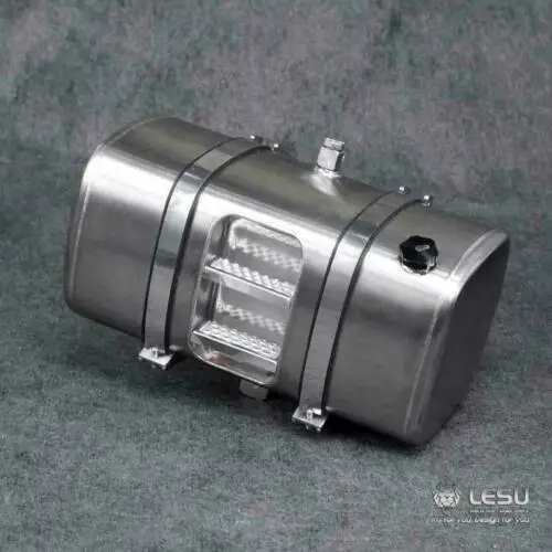 LESU металлический декоративный топливный бак для 1/14 RC DIY Тамия трактора грузовика