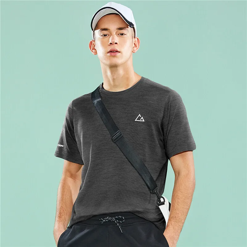Giordano мужские футболки G MOTION Coolmax бесшовные с коротким рукавом быстросохнущие