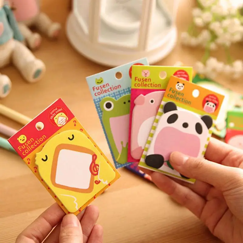 

Cute Cartoon Animal Paradise Notes Notepad Sticker Decal Diy Book Diary Diary Letter Sticker Scrapbook Supplies C6u4