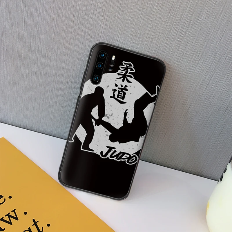 Японские bushido spirit черные силиконовые чехлы для huawei Y6 Y7 Y9 Prime 2018 2019 Nova 2i 3 4 3i Lite mate 10 20