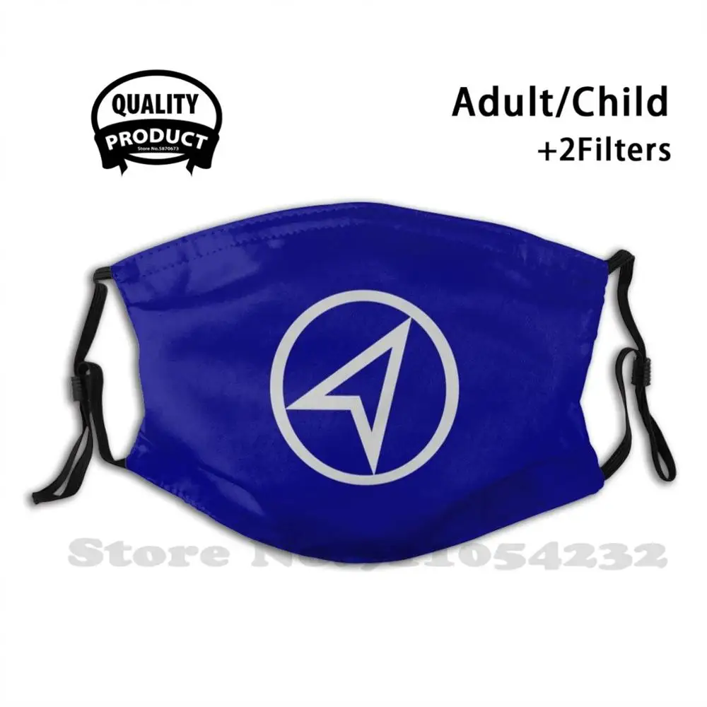 

3d-маска с фильтром для взрослых и детей, с логотипом Sukhoi