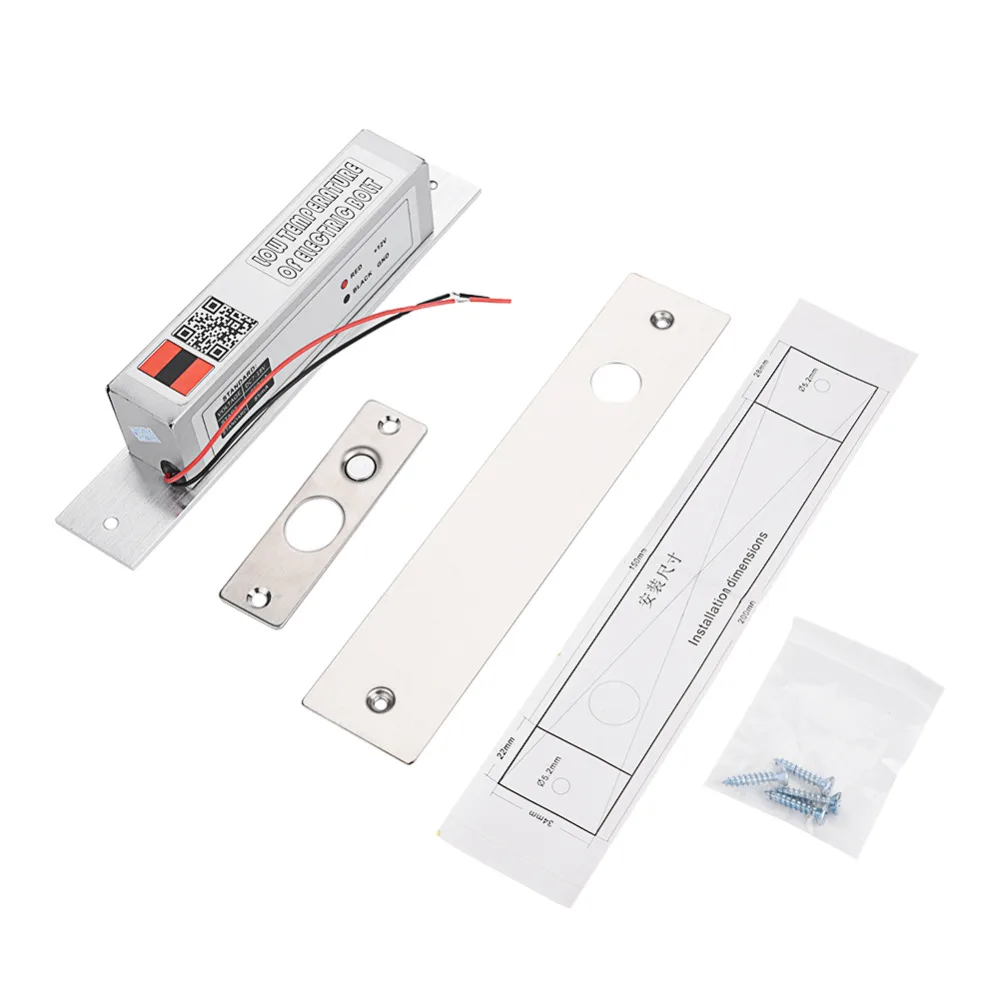 

Electric Mortise Deadbolt Lock Low Temperature Bolt Lock NC Mode for Door Access Control