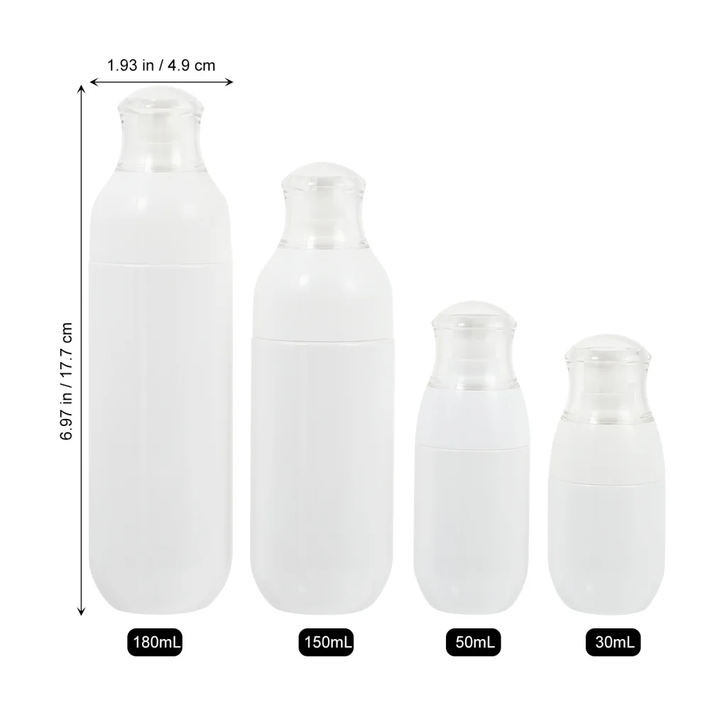 

1 Set 8pcs Cosmetics Spray Bottles Lotion Dispenser Bottles Storage Containers