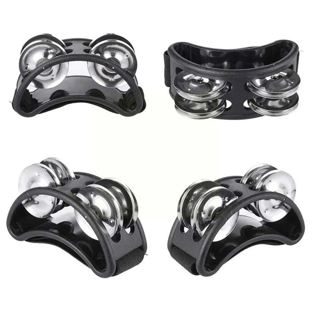 Барабан Cajon Box компаньон ручная ножка Тамбурин прочный с ремешком Эластичные