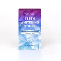 14pairbox teeth whitening strips elastic strip dental oral hygiene clean kit remove teeth stains teeth whitening stickers