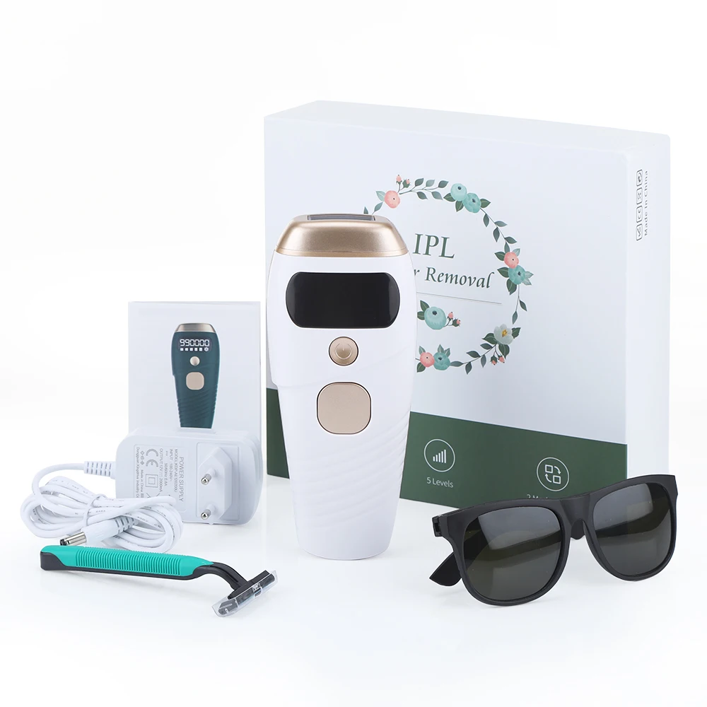 

Laser Epilator Hair Removal Laser Lowering Device Epilator for women's Swimsuit Permanent Photoepilator Electric Trimmer