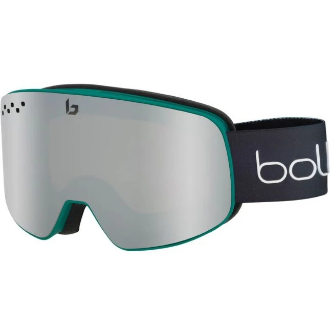 Маска сноубордическая/горнолыжная BOLLE NEVADA Matte Green Gradient Emerald|Лыжные очки| |