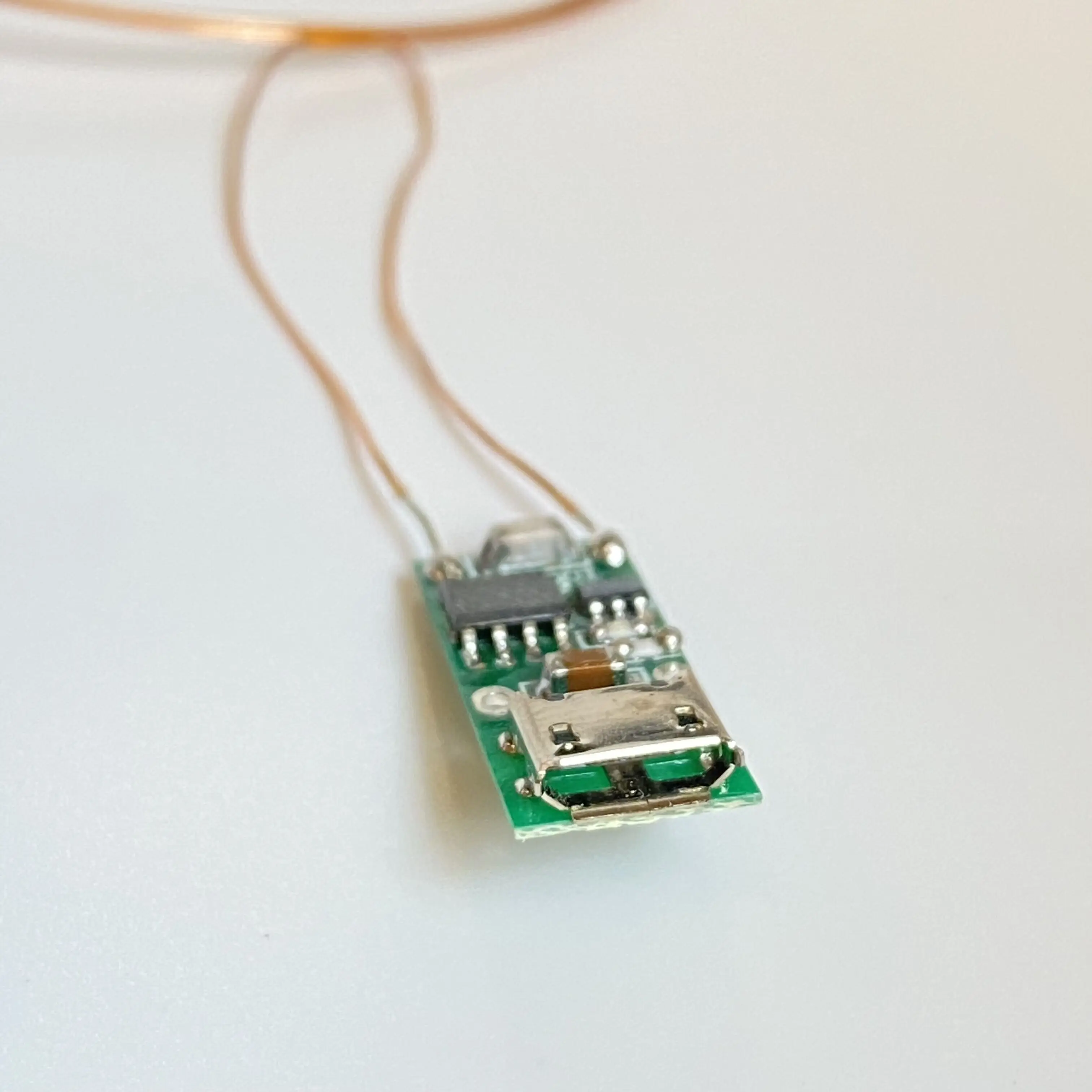 Taidacent USB Wireless Led Induction Coil Inductive Led Lamp Light Up Wireless Charger/Charging Module 50mm Long Distance