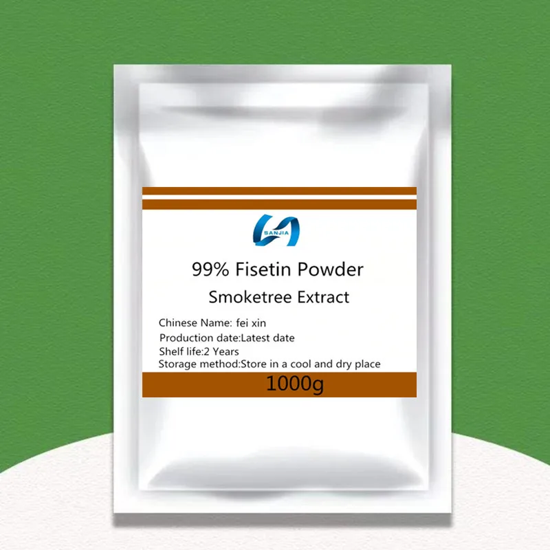 

99% Fisetin Cotinus Coggygria Extract Powder,Smoketree,for Boosting Memory and Focus,Natural Nootropic,Enhances Brain Function
