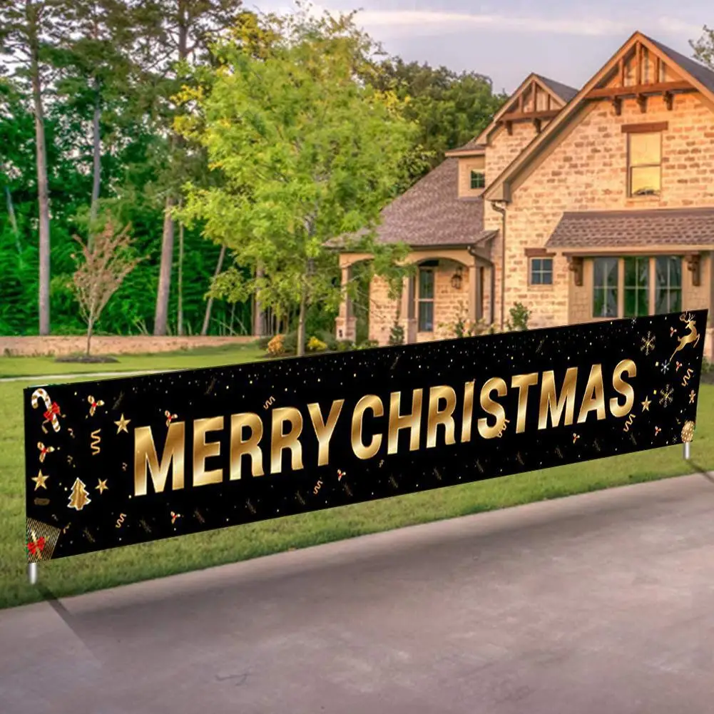 

Рождественские наружные баннеры, Рождественский Декор для дома, Рождественское украшение, Санта-Клаус, рождественские подарки, Рождество ...