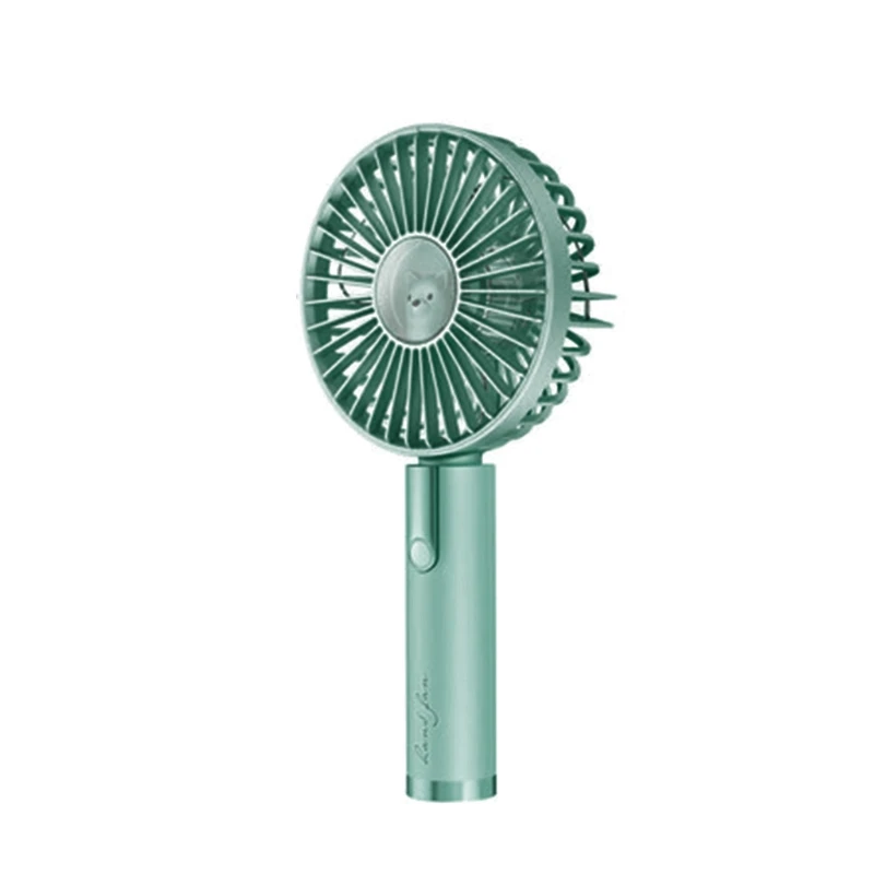 

Mini USB Handheld Fan Base Electric Fan 3 Speed Personal Small Desktop Table Quiet USB Fan for Home Bedroom Office