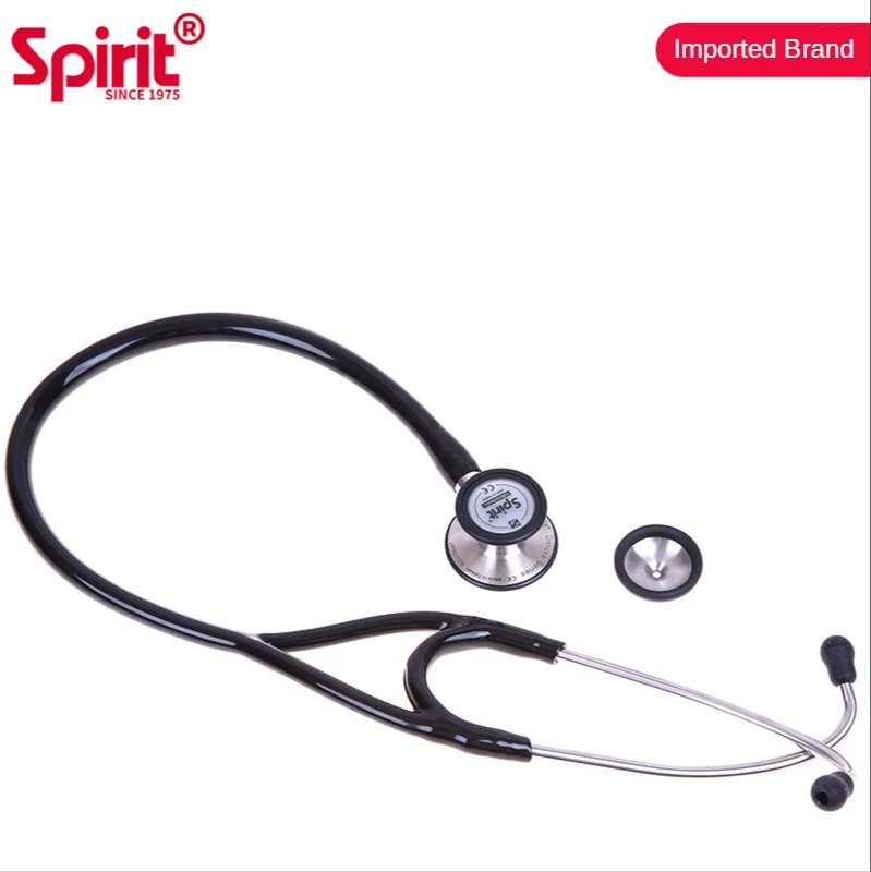 

SPIRIT Stethoscope 747 Medical Professional Heart Type Double-sided Earphone Fetal Heart Imported To Send To Doctor
