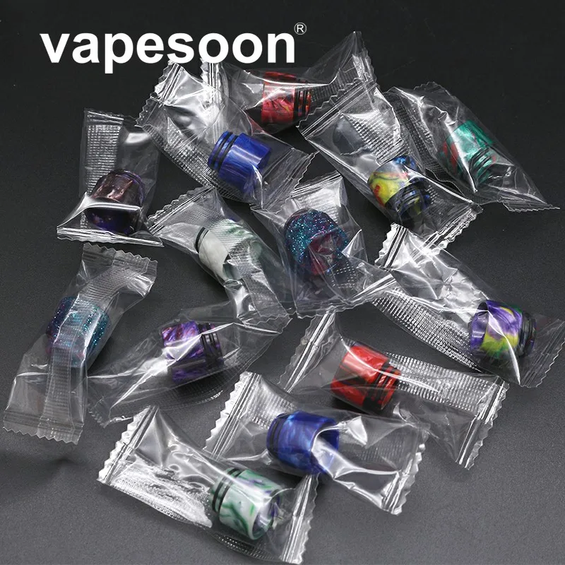 

100pcs 810 Resin Drip Tip For TFV8/TFV12/TFV8 BIG BABY/TFV8 X BABY/TFV12 Prince 8ml 5ml Atomizer