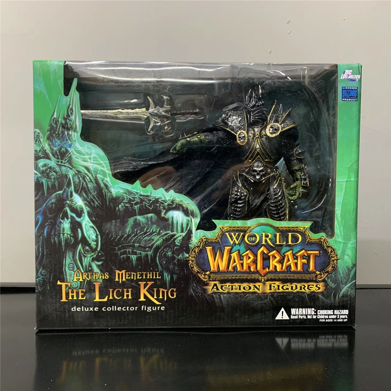 

HOT WOW DC7 FALL OF THE LICH KING ARTHAS ACTION FIGURE Model Toy 21CM In Box