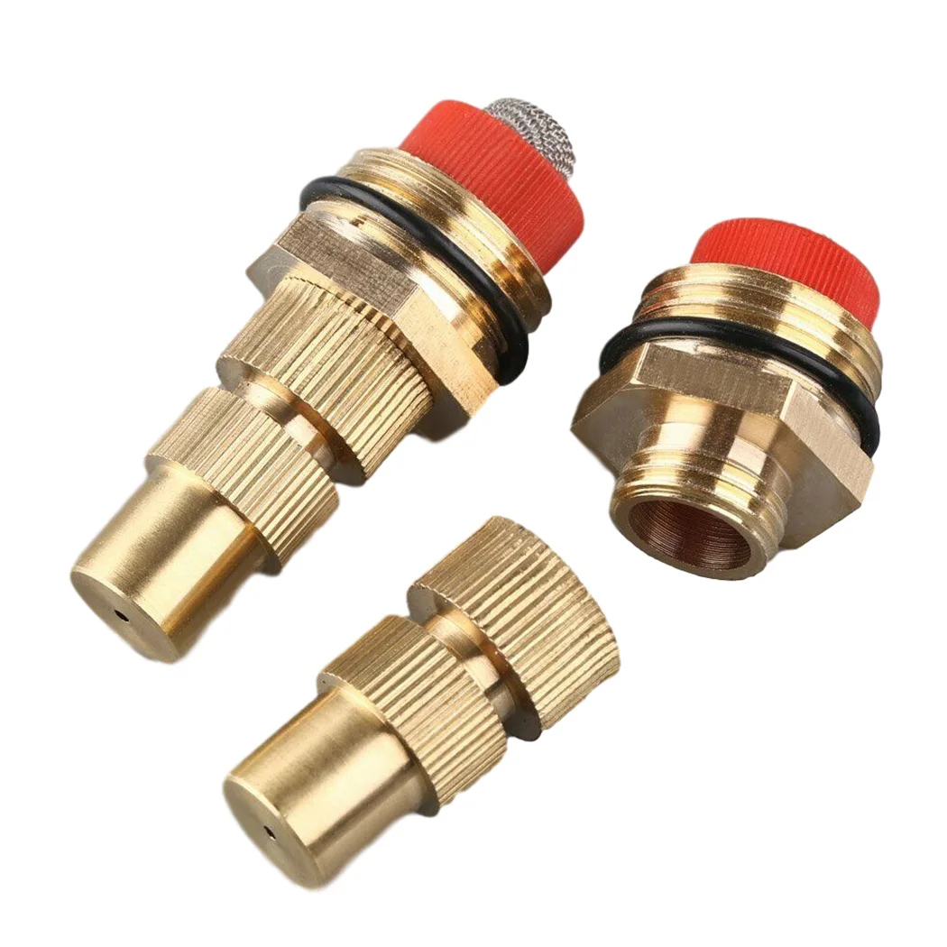 

1/2\" Spray Nozzle 5PCS Brass Greenhouse Atomizing Gardening Irrigation