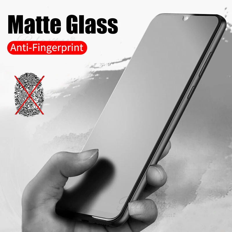 Закаленное матовое стекло без отпечатков пальцев для Huawei Honor 8X 8C 8S 8A защитная