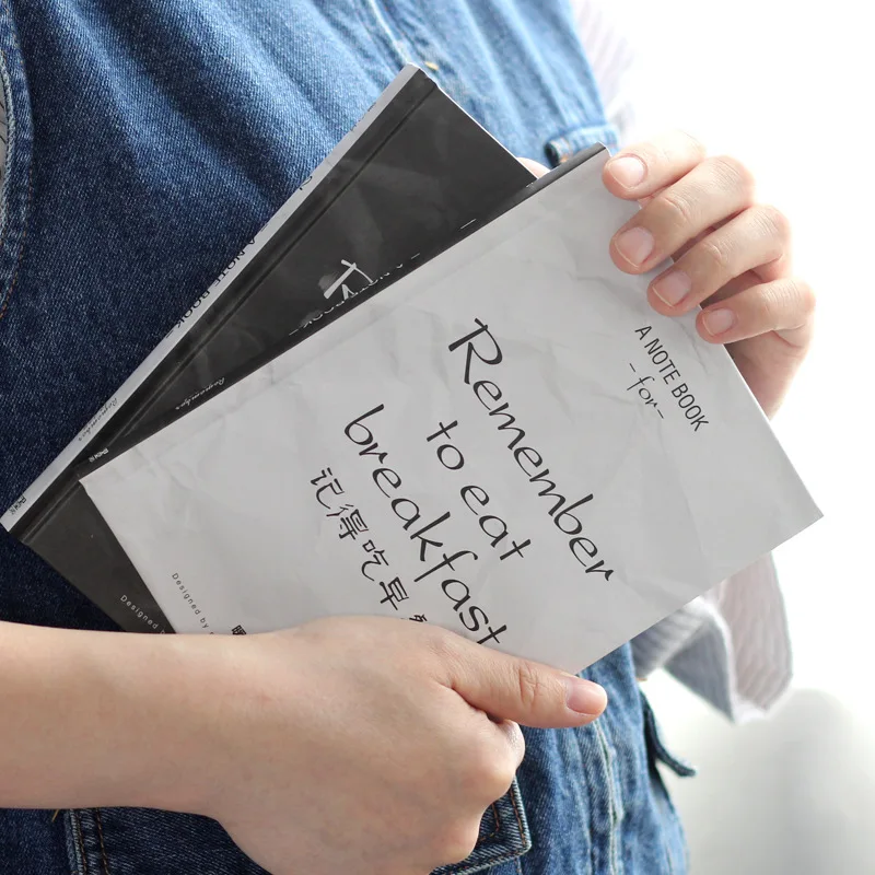 Креативные пустые страницы A6 Блокнот хорошая ночь Дневник Книга в твердом