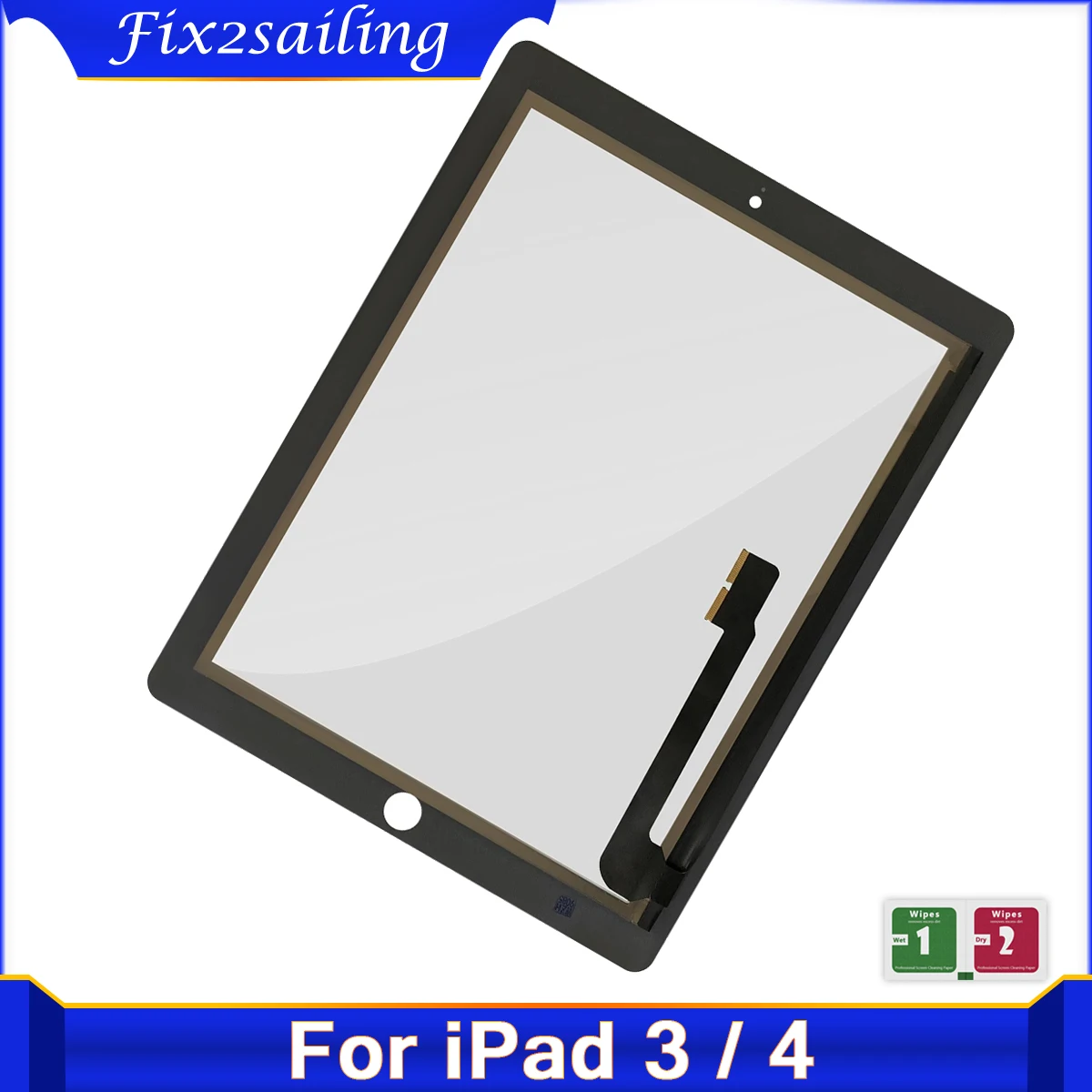 Новая панель сенсорного экрана для iPad 3 4 iPad3 iPad4 A1416 A1430 A1403 A1458 A1459 A1460 сенсорный