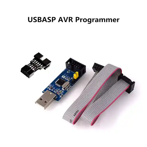 USBASP USBISP AVR программатор USB ISP USB ASP ATMEGA8 ATMEGA128 Поддержка Win7 64