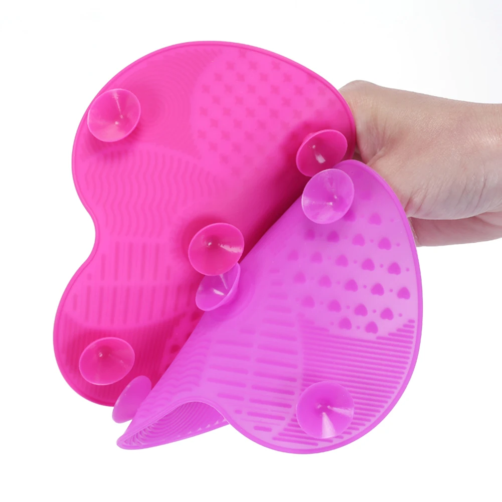 Щетка для мытья Гель для чистки горячая Распродажа новейший силиконовый коврик для очистки кистей косметический коврик для макияжа основа макияж щетка коврик для очистки доски