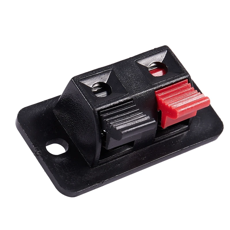 20 шт 2 способ стерео динамик пластина Клеммная полоса нажимной соединитель блок |