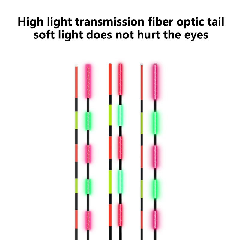 1 шт. Электрический поплавок для рыбалки + плавающая трубка верёвочный светящийся