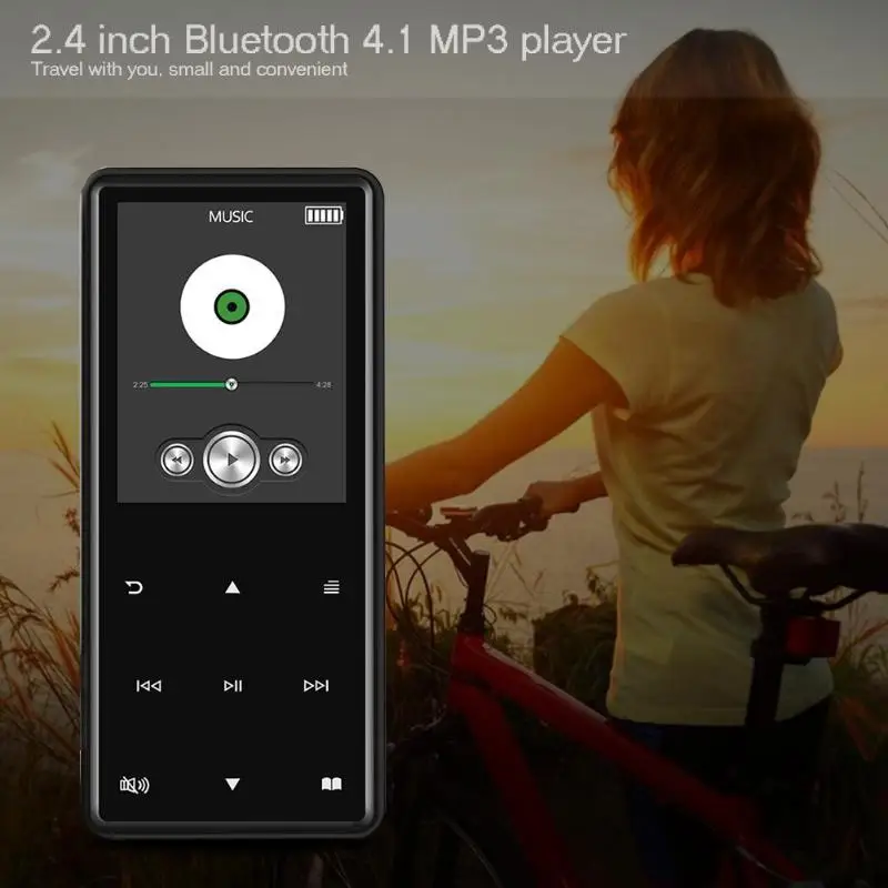 2.4in C11 Bluetooth 4.1 HiFi MP4 Player Recorder with Micro TF/SD Card Slot | Players