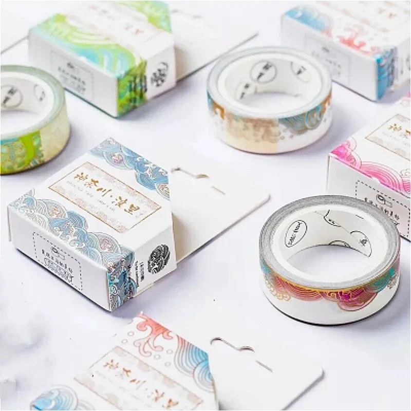 1 шт. креативная Васи лента бумажный планировщик Маскировочная клейкие ленты