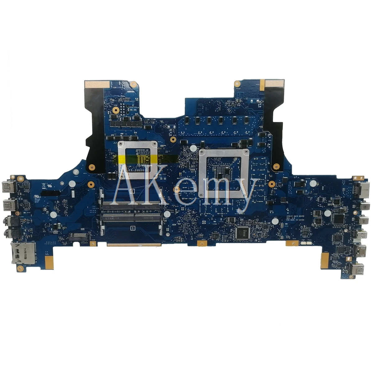 Verkaufen Akemy G701VI Motherboard REV 2,0 Mainboard Für For Asus ROG G701 G701V G701VI Laptop Motherboard Test OK I7-6700HQ CPU GTX1080/8GB