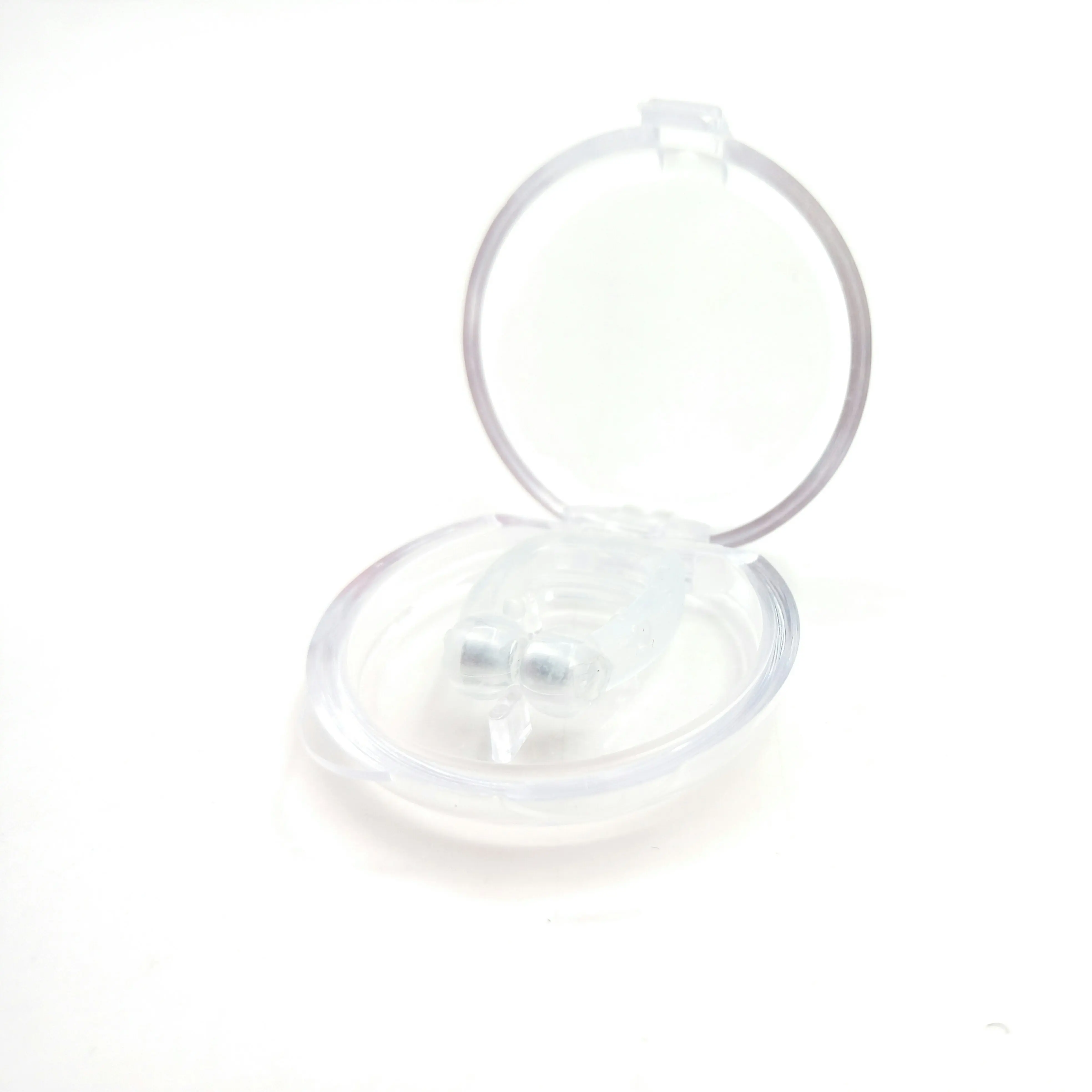 Мини устройство для предотвращения храпа магнитное силиконовый зажим носа с