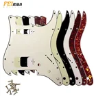 Аксессуары для гитары Pleroo Strat HS Pickguard с 11 винтами для крыла Deluxe Strat Fly Rose Bridge Cut St Guitarra