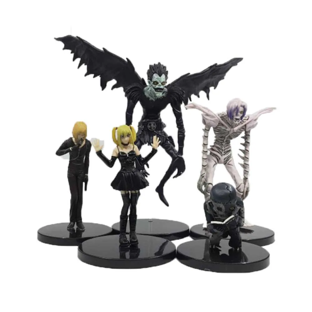 Аниме тетрадь смерти фигурка игрушка Deathnote L Killer Ryuuku Rem Misa Amane ПВХ Коллекция Модель