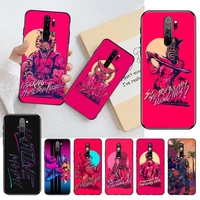 cutewanan hotline miami 2 wrong number on steam owl shell phone case for redmi note 9 8 8t 8a 7 6 6a go pro max redmi 9 k20