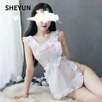 sheyun summer home baby jumpsuit women lingerie nightclub sexy body uniform nurse cosplay passion cute costumes erotic suit