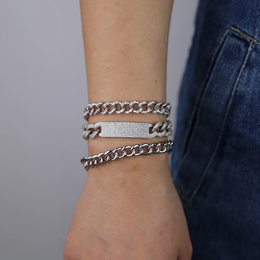 Новое поступление 2021 женская цепь в стиле панк-рок хип-хоп кубинская модная