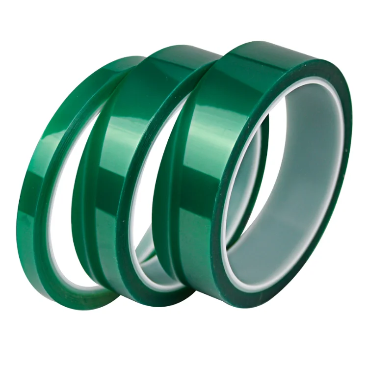 

5mm x 33m Green PET Film Tape High Temperature Heat Resistant PCB Solder SMT Plating Shield Spray Paint Insulation Protection