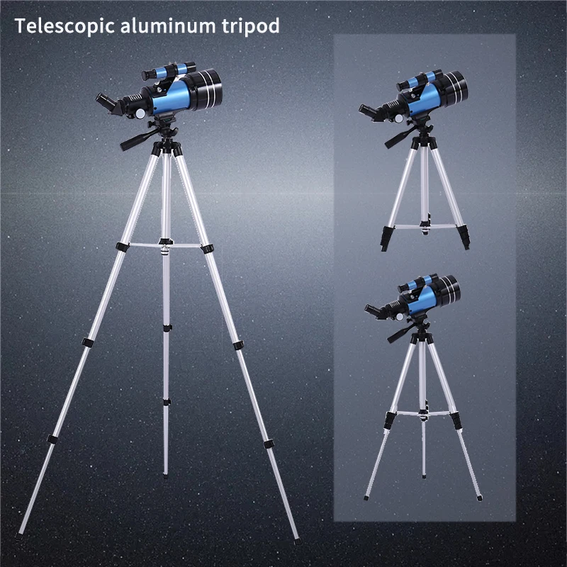 Профессиональный астрономический телескоп HD 150-кратное увеличение портативный