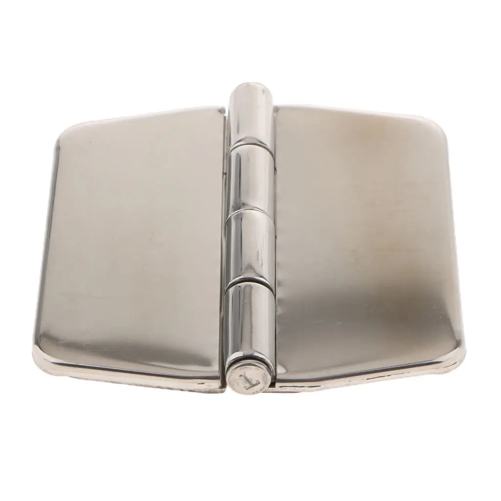 

Boat Hinges 316 Stainless Steel Strap Hinges Marine Door Hatch Compartment Hinge with Cover 3.0 x 3.0 inch Marine Hardware