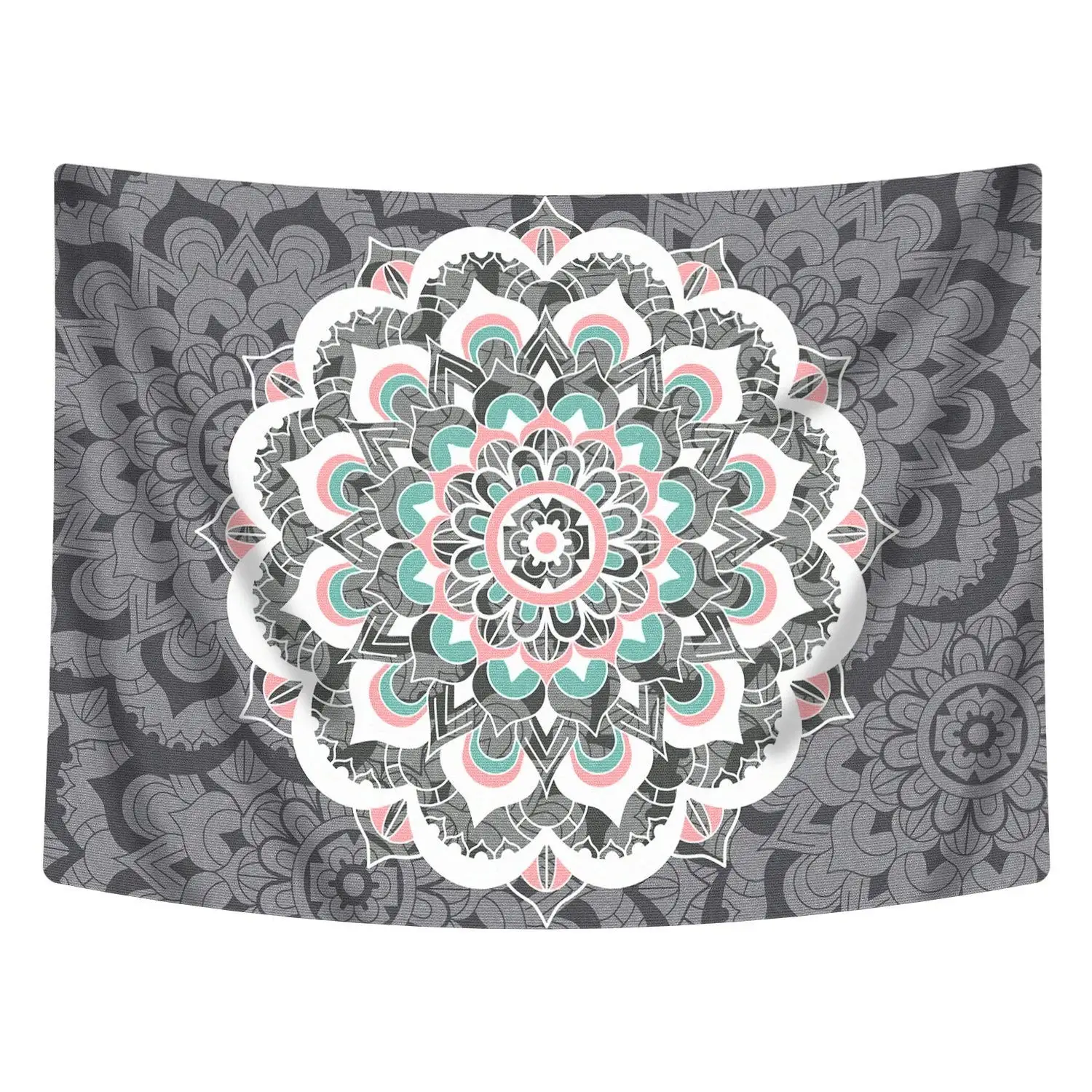 

Indian Mandala Tapestry Bohemian Hippie Psychedelic Wall Decor
