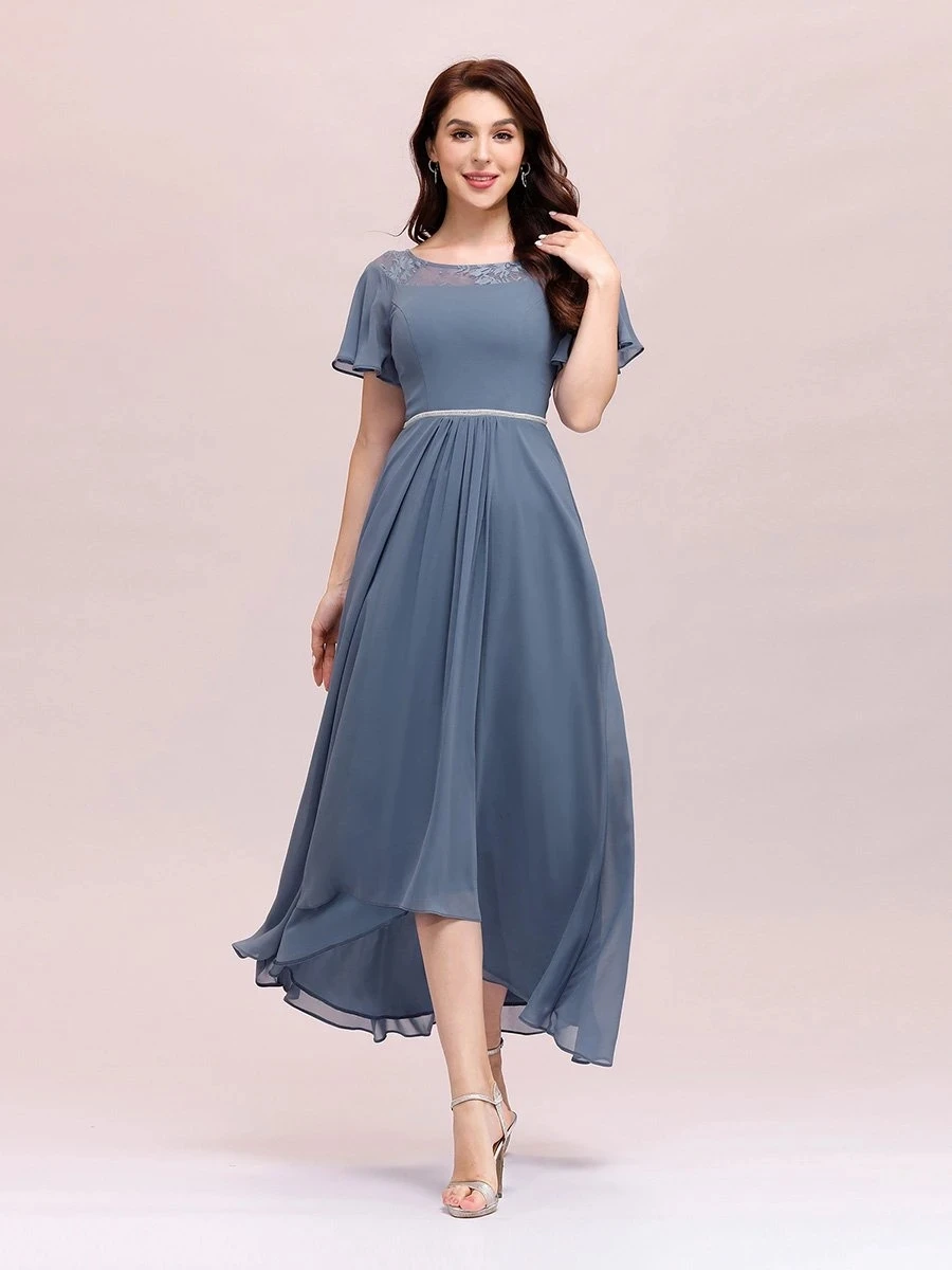

Ever Pretty Women's Casual Boat Neck A-Line Midi Dress WholesaleVestidos De Gala