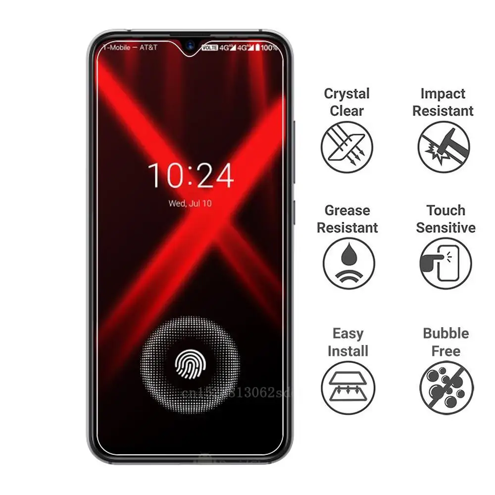 Смартфон UMIDIGI Power экран 6 3 дюйма стеклянная защита мобильного телефона|Защитные стёкла и плёнки для