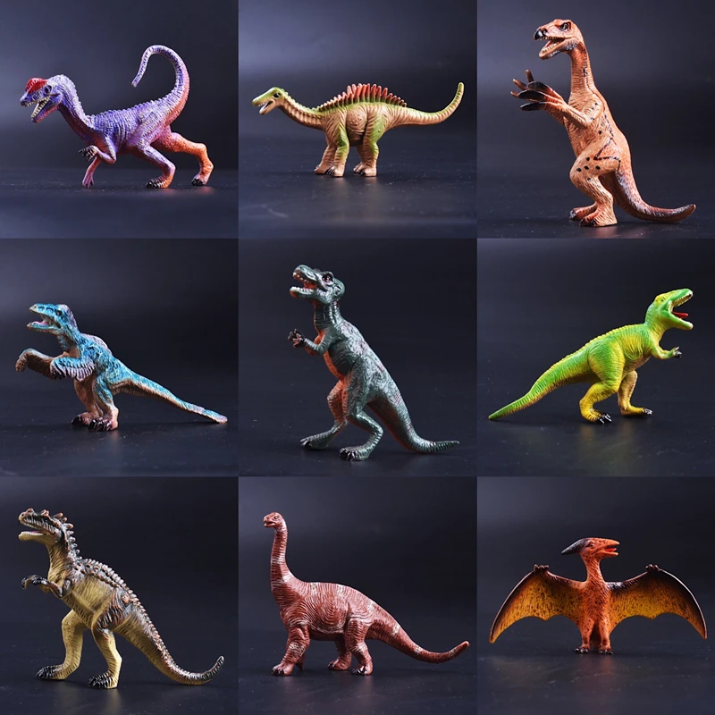 

Dinosaur Model Toys Jurassic Tyrannosaurus Indominus Rex Triceratops Brontosaurus Boy Christmas Birthday Gift 24 styles