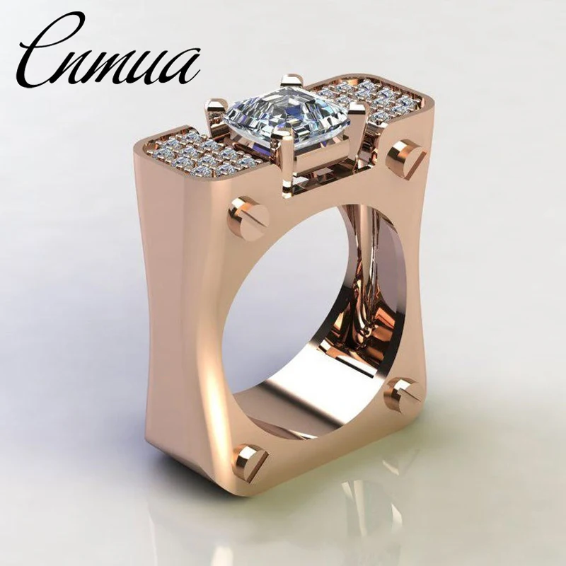 Персонализированные креативные бутиковые микро инкрустированные Кольца