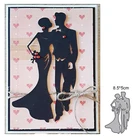 На свадьбу, День Святого Валентина, металлический Трафаретный вырубной Штамп для DIY Скрапбукинг альбом Бумага открытки, декоративные поделки тиснение пресс-формы