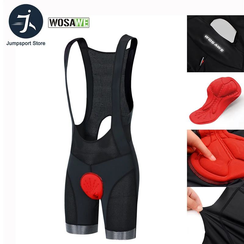 WOSAWE летние эластичные штаны для езды на горном велосипеде с силиконовой губчатой