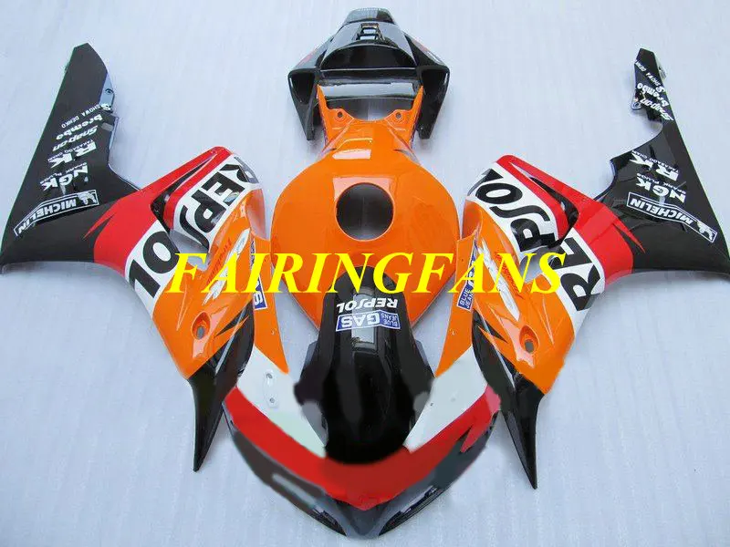 Набор обтекателей для HONDA CBR1000RR 06 07 CBR 1000 RR 100RR 2006 2007 Обтекатели REPSOL боди + подарки
