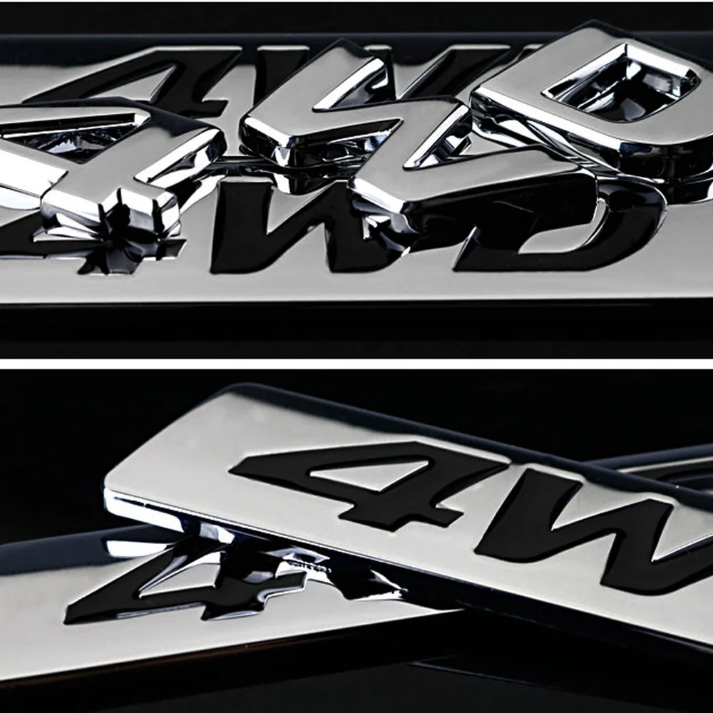 DSYCAR 1 шт. модные 3D Металлические 4WD Автомобильные Боковые крыло задний багажник